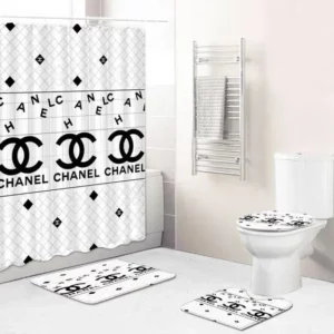 Chanel Bathroom Set Bath Mat Hypebeast Luxury Fashion Brand Home Decor