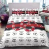 Gucci Snake Logo Brand Bedding Set Luxury Home Decor Bedroom Bedspread