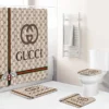 Gucci Bee Bathroom Set Luxury Fashion Brand Bath Mat Hypebeast Home Decor