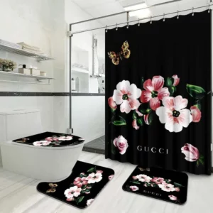 Gucci Bathroom Set Home Decor Hypebeast Luxury Fashion Brand Bath Mat