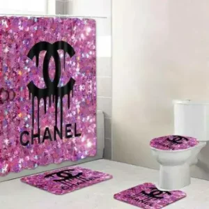 Chanel Bathroom Set Hypebeast Home Decor Luxury Fashion Brand Bath Mat