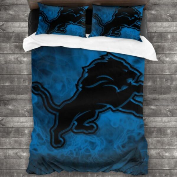 Detroit Lions Logo Type 11 Bedding Sets Sporty Bedroom Home Decor