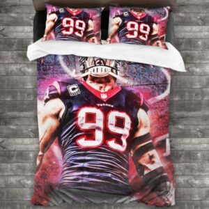 Houston Texans Logo Type 14 Bedding Sets Sporty Bedroom Home Decor