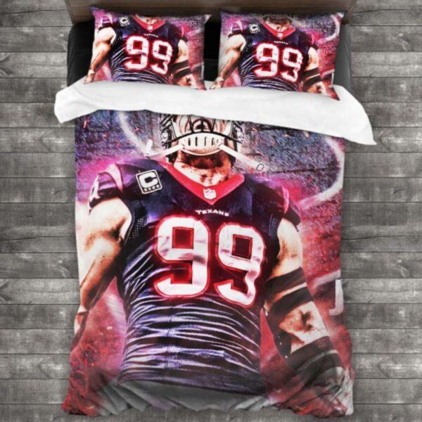 Houston Texans Logo Type 14 Bedding Sets Sporty Bedroom Home Decor