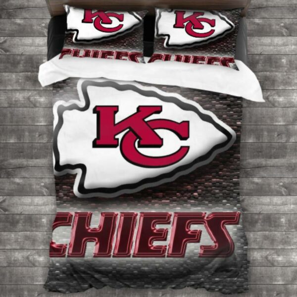 Kansas City Chiefs Logo Type 16 Bedding Sets Sporty Bedroom Home Decor