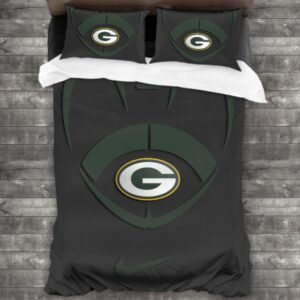 Green Bay Packers Logo Type 89 Bedding Sets Sporty Bedroom Home Decor