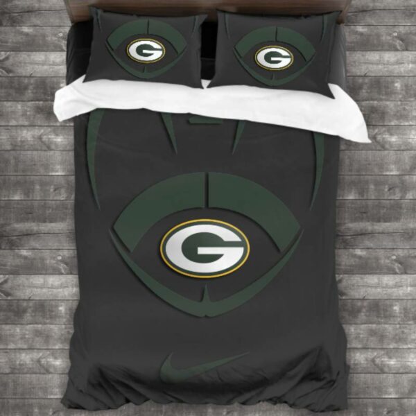 Green Bay Packers Logo Type 89 Bedding Sets Sporty Bedroom Home Decor