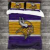 Minnesota Vikings Logo Type 153 Bedding Sets Sporty Bedroom Home Decor