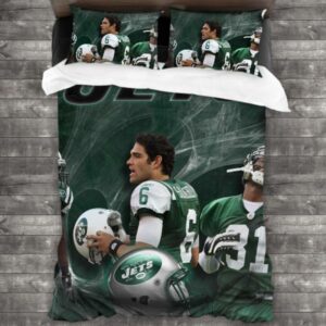New York Jets Logo Type 158 Bedding Sets Sporty Bedroom Home Decor