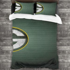 Green Bay Packers Logo Type 229 Bedding Sets Sporty Bedroom Home Decor