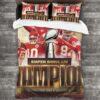 Kansas City Chiefs Logo Type 230 Bedding Sets Sporty Bedroom Home Decor