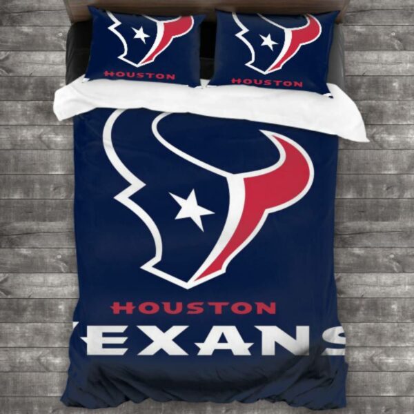 Houston Texans Logo Type 235 Bedding Sets Sporty Bedroom Home Decor