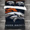 Denver Broncos Logo Type 359 Bedding Sets Sporty Bedroom Home Decor