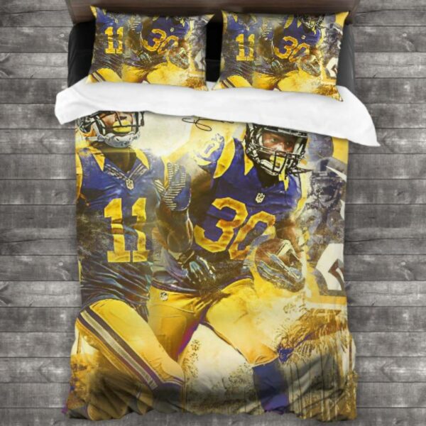 Los Angeles Rams Logo Type 383 Bedding Sets Sporty Bedroom Home Decor