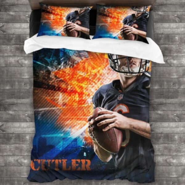 Chicago Bears Logo Type 401 Bedding Sets Sporty Bedroom Home Decor