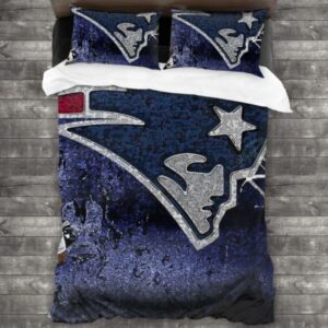 New England Patriots Logo Type 409 Bedding Sets Sporty Bedroom Home Decor