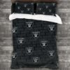 Nfl Las Vegas Raiders Logo Type 426 Bedding Sets Sporty Bedroom Home Decor