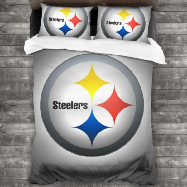 Nfl Pittsburgh Steelers Logo Type 441 Bedding Sets Sporty Bedroom Home Decor