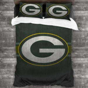 Green Bay Packers Logo Type 535 Bedding Sets Sporty Bedroom Home Decor