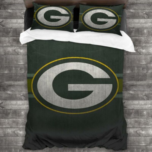 Green Bay Packers Logo Type 535 Bedding Sets Sporty Bedroom Home Decor