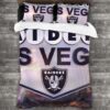 Las Vegas Raiders Logo Type 542 Bedding Sets Sporty Bedroom Home Decor