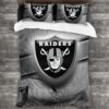 Las Vegas Raiders Logo Type 544 Bedding Sets Sporty Bedroom Home Decor