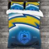 Los Angeles Chargers Logo Type 547 Bedding Sets Sporty Bedroom Home Decor