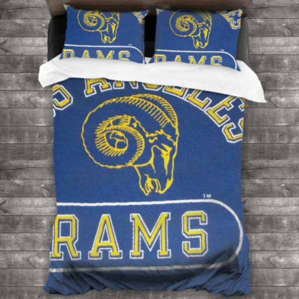 Los Angeles Rams Logo Type 549 Bedding Sets Sporty Bedroom Home Decor