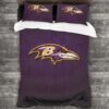 Nfl Baltimore Ravens Logo Type 553 Bedding Sets Sporty Bedroom Home Decor