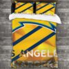 Never Fade Los Angeles Chargers Logo Type 617 Bedding Sets Sporty Bedroom Home Decor