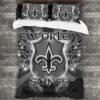 Never Fade Nfl New Orleans Saints Logo Type 644 Bedding Sets Sporty Bedroom Home Decor