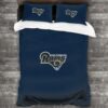 Never Fade Nfl Los Angeles Rams Logo Type 645 Bedding Sets Sporty Bedroom Home Decor