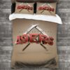 Never Fade Nfl San Francisco 49Ers Logo Type 653 Bedding Sets Sporty Bedroom Home Decor