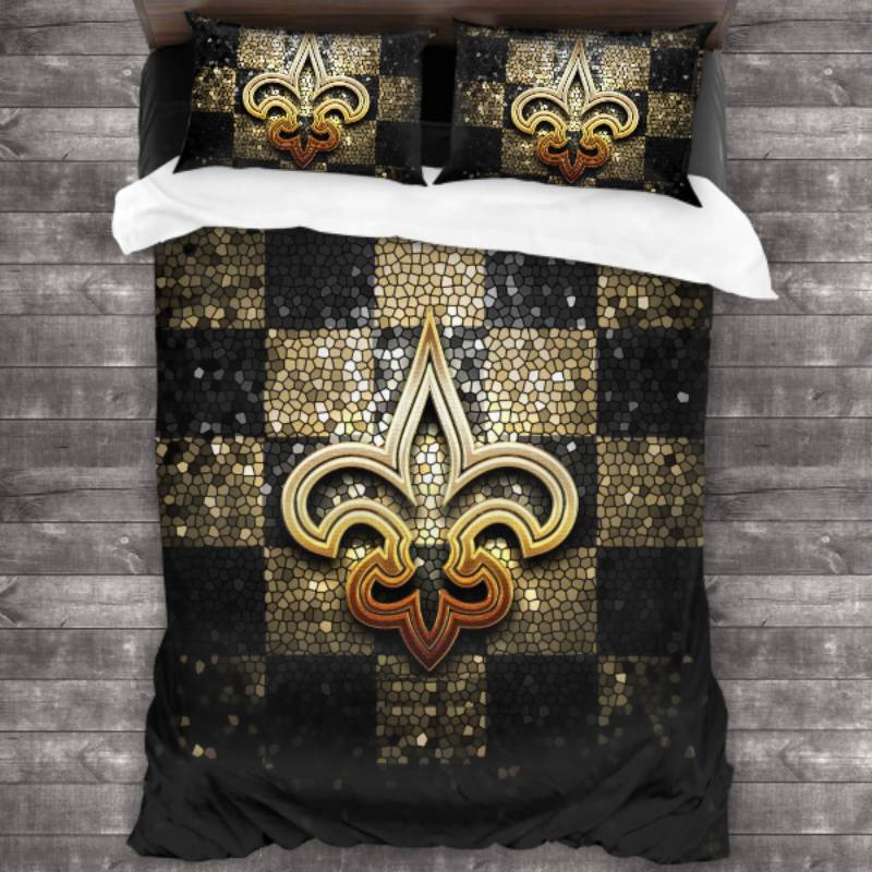 New Orleans Saints Logo Type 665 Bedding Sets Sporty Bedroom Home Decor