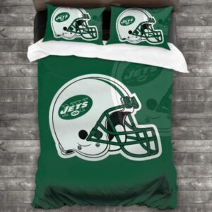 Nfl New York Jets Logo Type 725 Bedding Sets Sporty Bedroom Home Decor