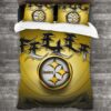 Nfl Pittsburgh Steelers Logo Type 726 Bedding Sets Sporty Bedroom Home Decor