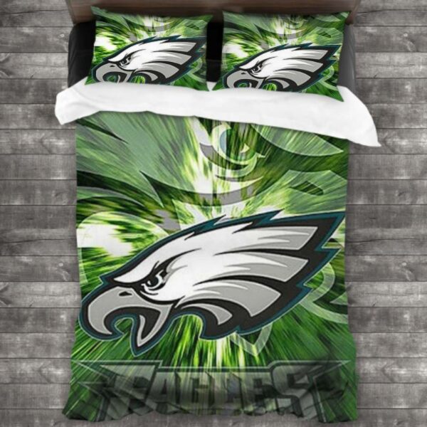 Nfl Philadelphia Eagles Logo Type 727 Bedding Sets Sporty Bedroom Home Decor