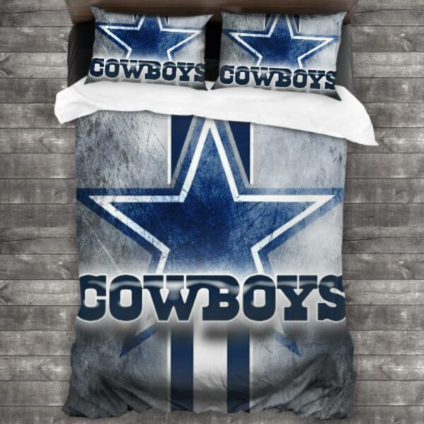 Soft Dallas Cowboys Logo Type 757 Bedding Sets Sporty Bedroom Home Decor
