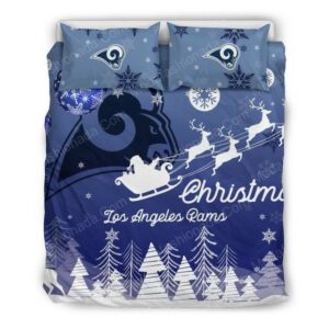 Los Angeles Rams Football Sport 2 Logo Type 961 Bedding Sets Sporty Bedroom Home Decor