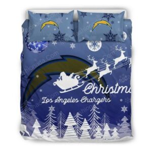 Los Angeles Chargers Football Sport 2 Logo Type 976 Bedding Sets Sporty Bedroom Home Decor