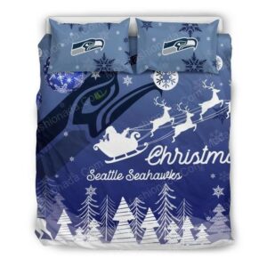 Seattle Seahawks Football Sport 2 Logo Type 978 Bedding Sets Sporty Bedroom Home Decor