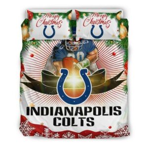 Indianapolis Colts Football Sport 1 Logo Type 983 Bedding Sets Sporty Bedroom Home Decor