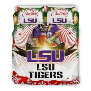 Lsu Tigers Football Sport 1 Logo Type 986 Bedding Sets Sporty Bedroom Home Decor