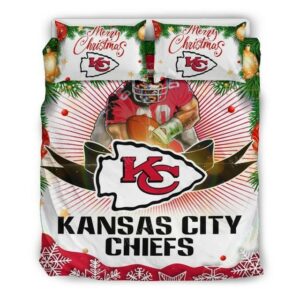 Kansas City Chiefs Football Sport 1 Logo Type 988 Bedding Sets Sporty Bedroom Home Decor