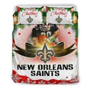 New Orleans Saints Football Sport 1 Logo Type 989 Bedding Sets Sporty Bedroom Home Decor