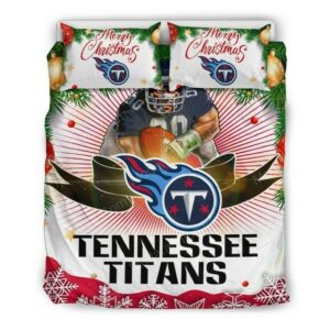 Tennessee Titans Football Sport 1 Logo Type 1004 Bedding Sets Sporty Bedroom Home Decor