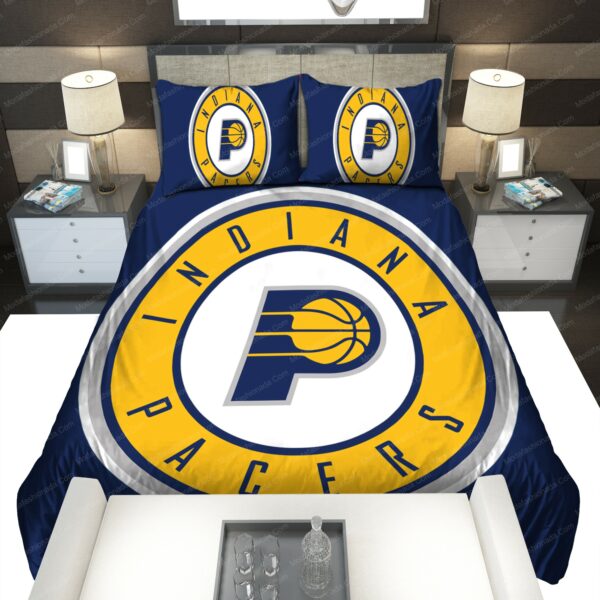 Indiana Pacers Nba 235 Logo Type 1009 Bedding Sets Sporty Bedroom Home Decor