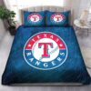 Texas Rangers Mlb 176 Logo Type 1291 Bedding Sets Sporty Bedroom Home Decor