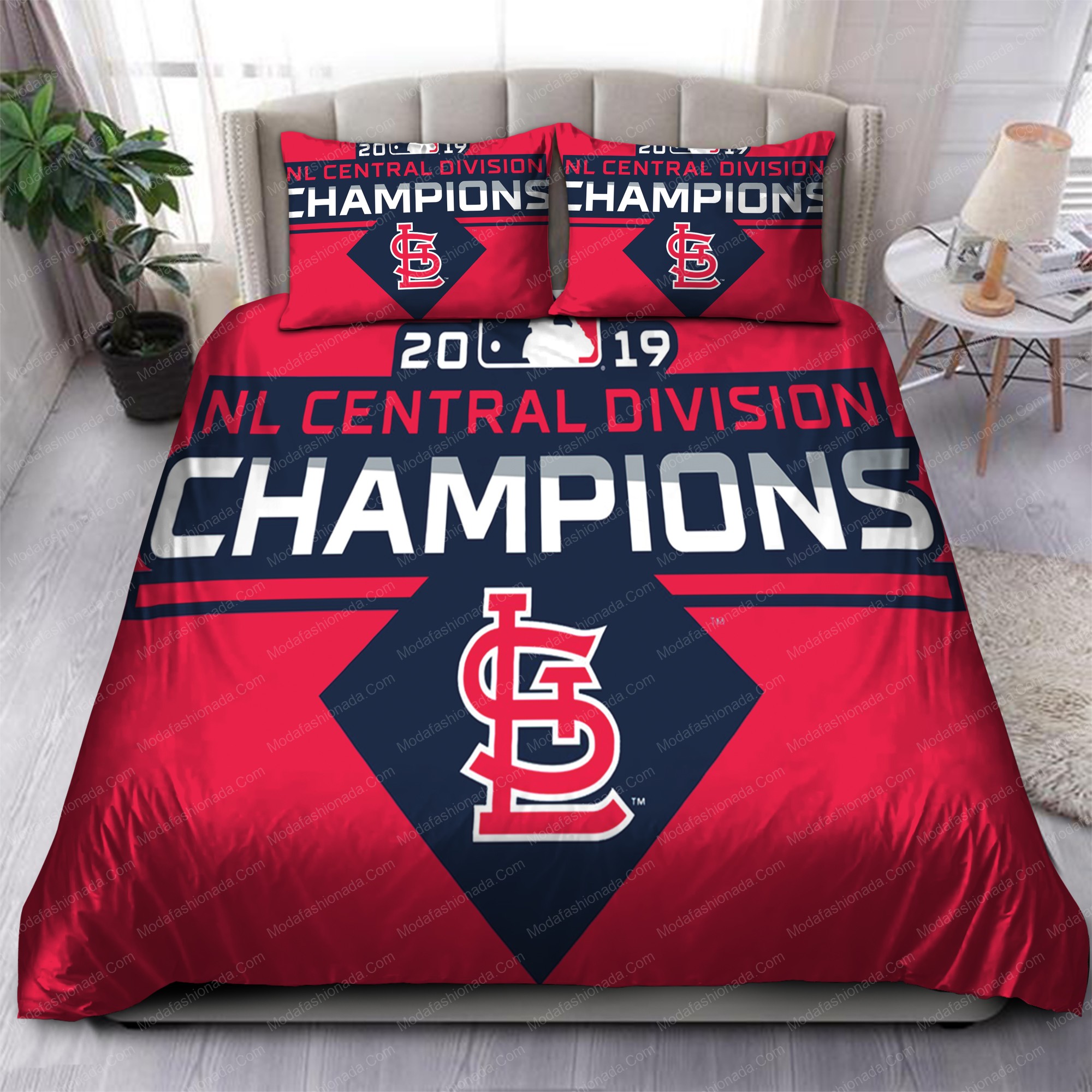 Nl Central Division Champions 2019 St Louis Cardinals Mlb 167 Logo Type 1298 Bedding Sets Sporty Bedroom Home Decor