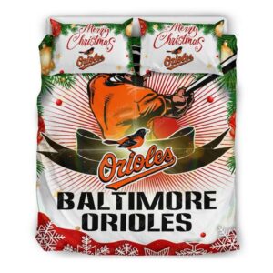 Baltimore Orioles Baseball Sport 2 Logo Type 1496 Bedding Sets Sporty Bedroom Home Decor